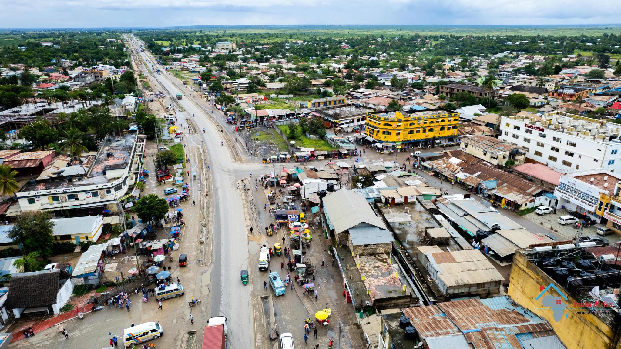 Mariakani town along the Mombasa–Nairobi Highway — property for sale in Kilifi County, Kenya